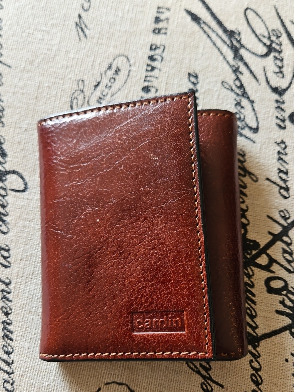 Pierre Cardin Brown Leather Bifold Wallet
